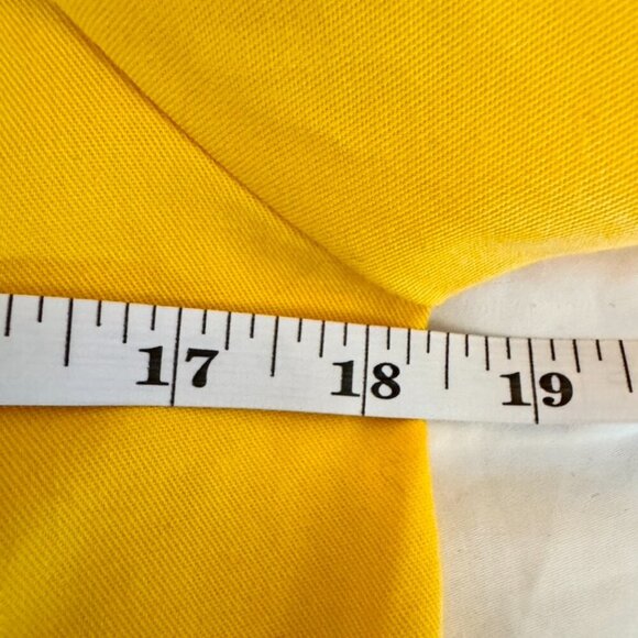 80s Vintage Yellow Light Jacket Blazer - Picture 9 of 11